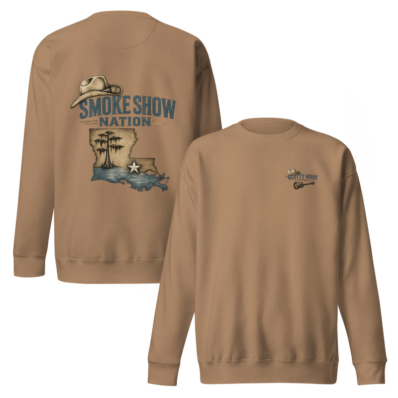 Smoke Show Nation Heritage Crewneck