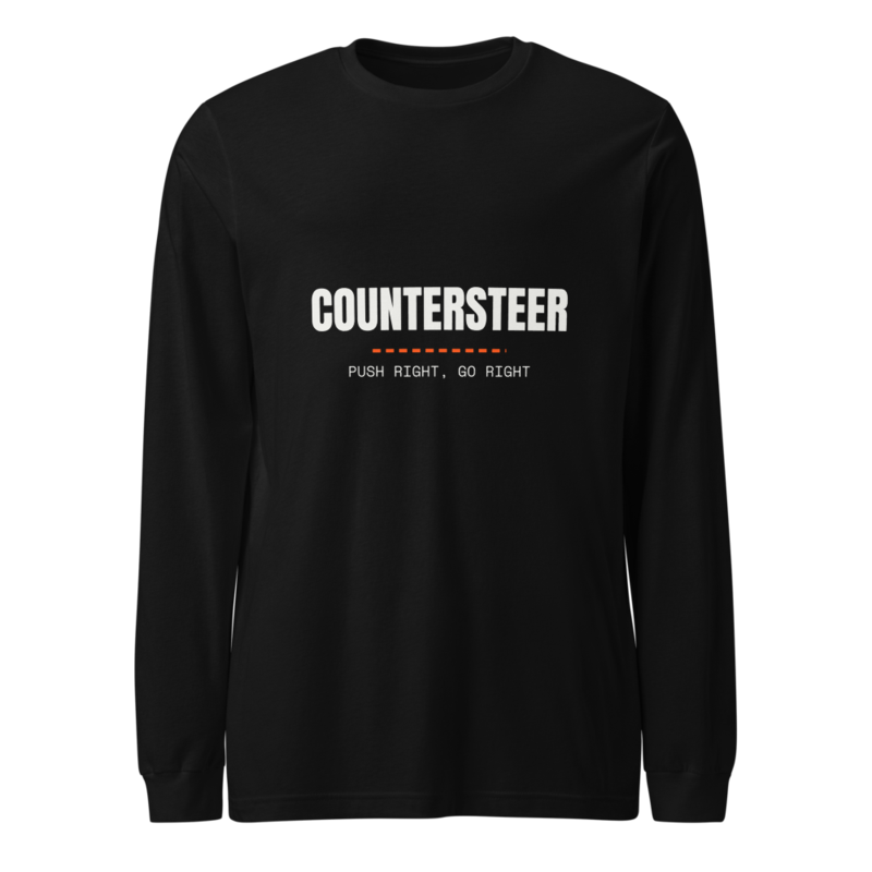 COUNTERSTEER Long Sleeve mockup