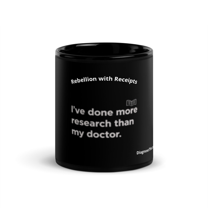Black Glossy Mug