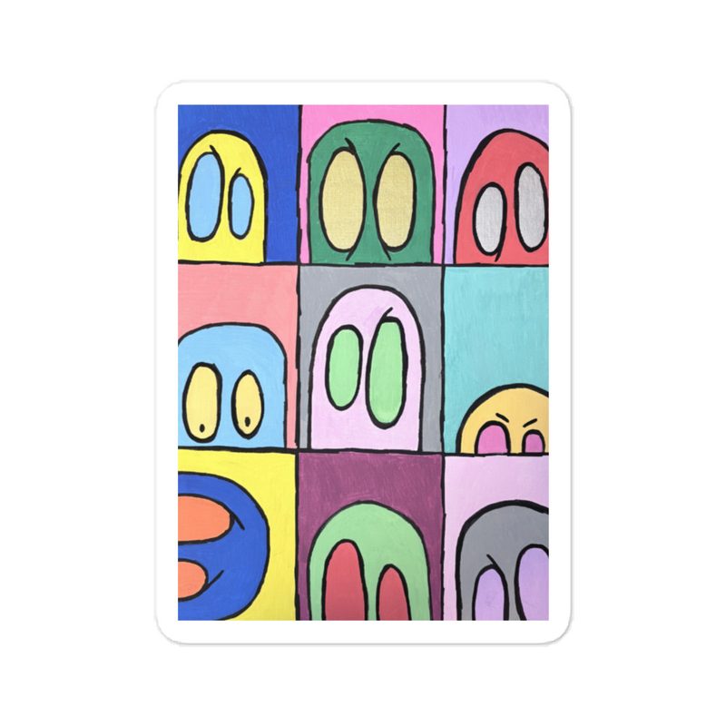 Ghostie Bunch Decal