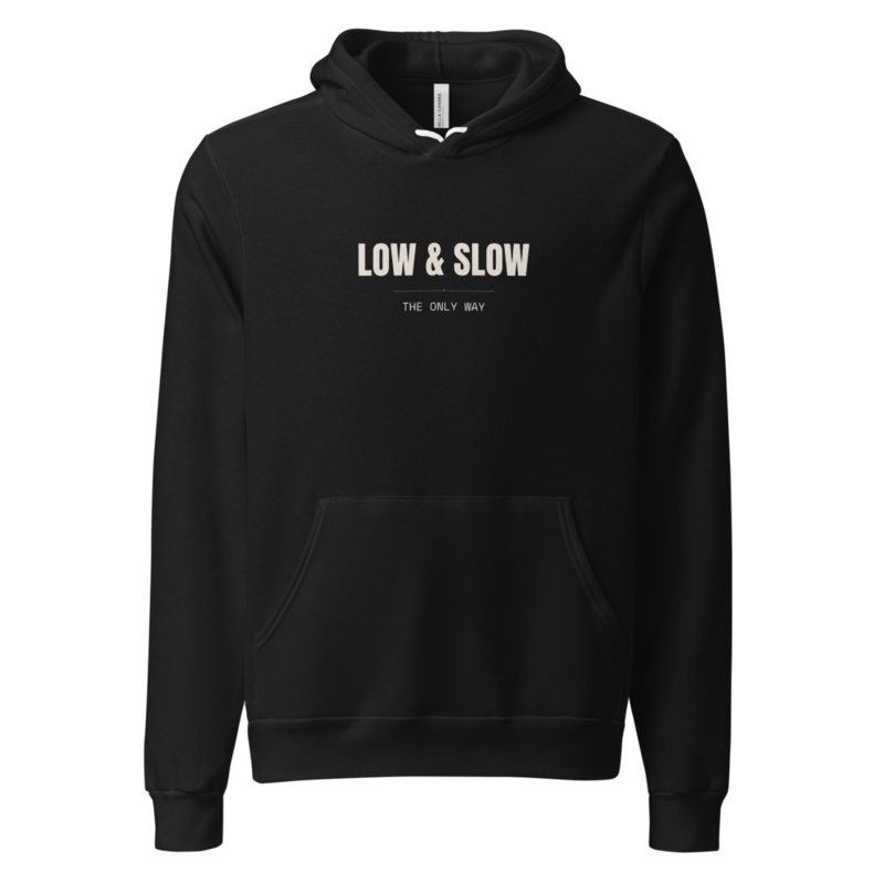 LOW & SLOW Hoodie mockup