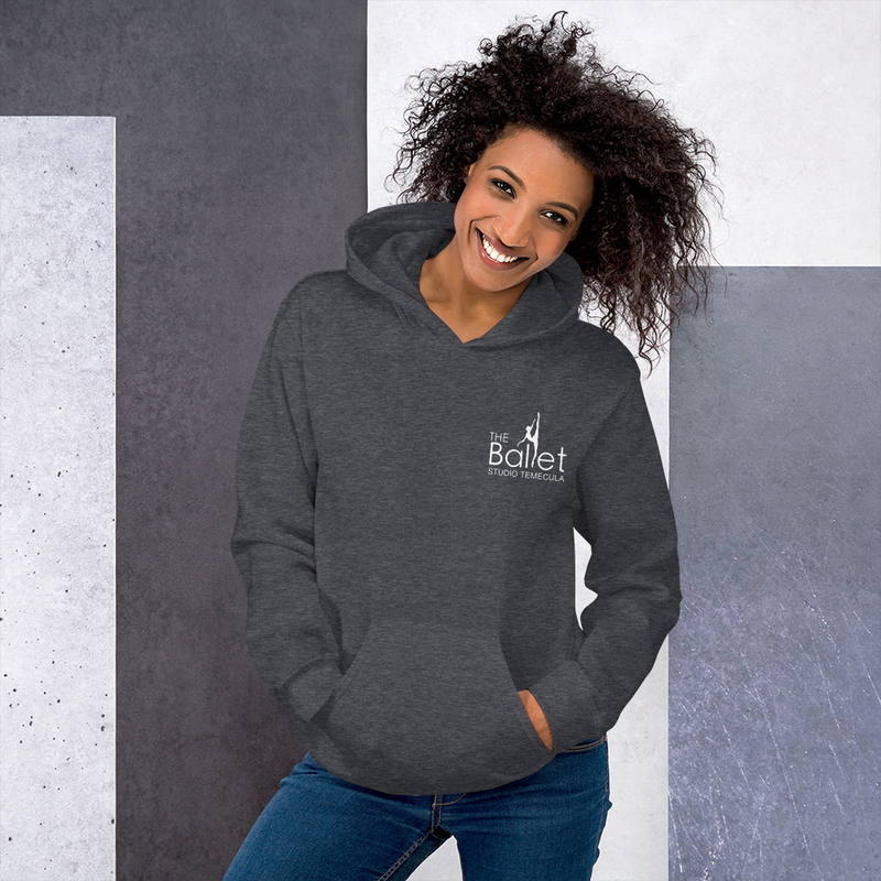 Unisex Hoodie – S, Dark Heather