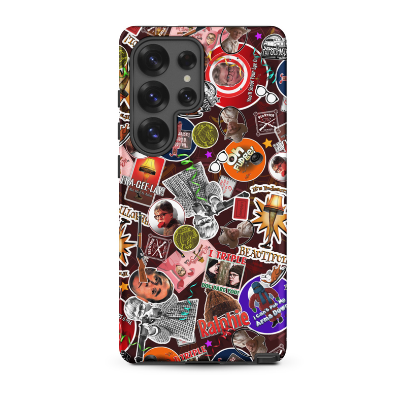 Ultimate A Christmas Story Collage Samsung Galaxy Case – Samsung Galaxy S25 Ultra, Matte