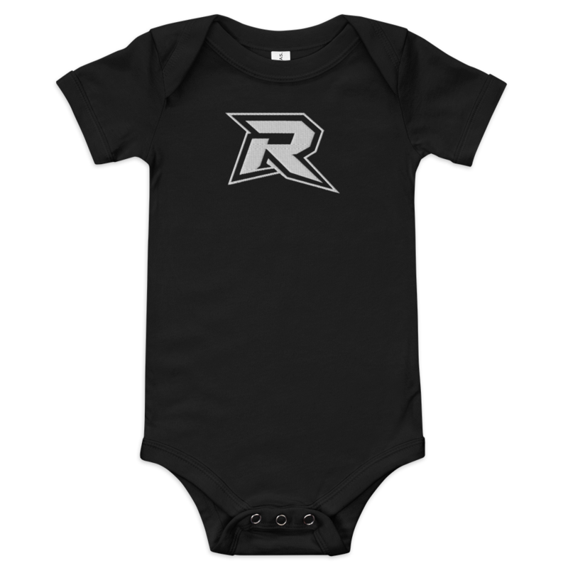 "R" Baby Short Sleeve One Piece