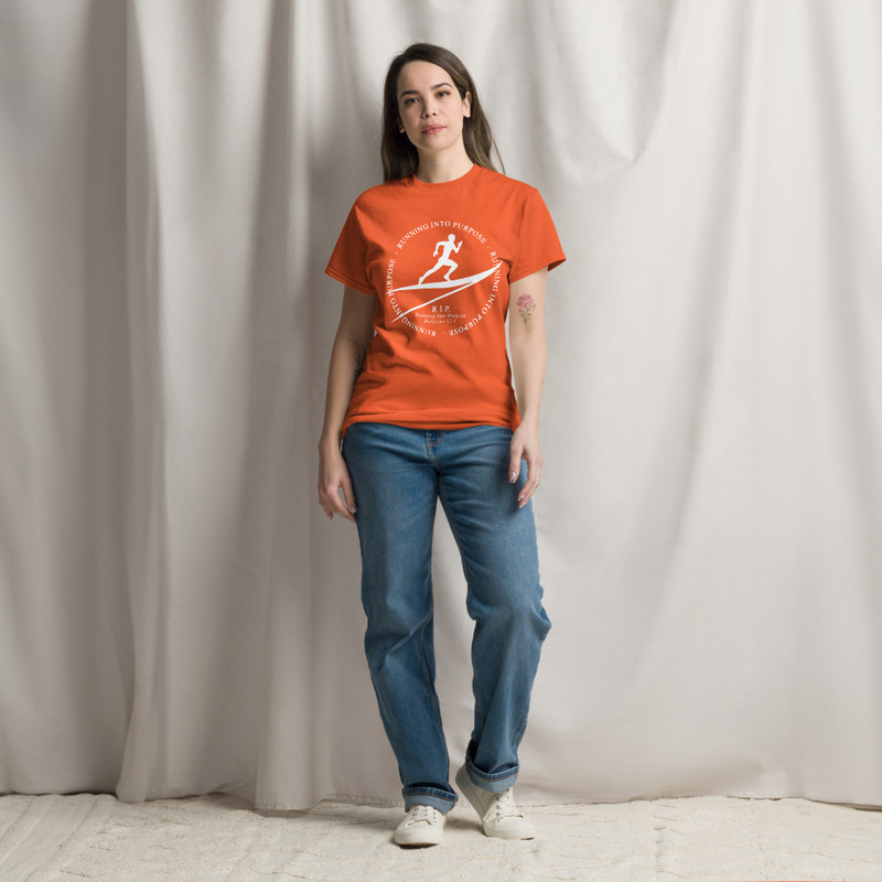 Running into Purpose Unisex classic tee