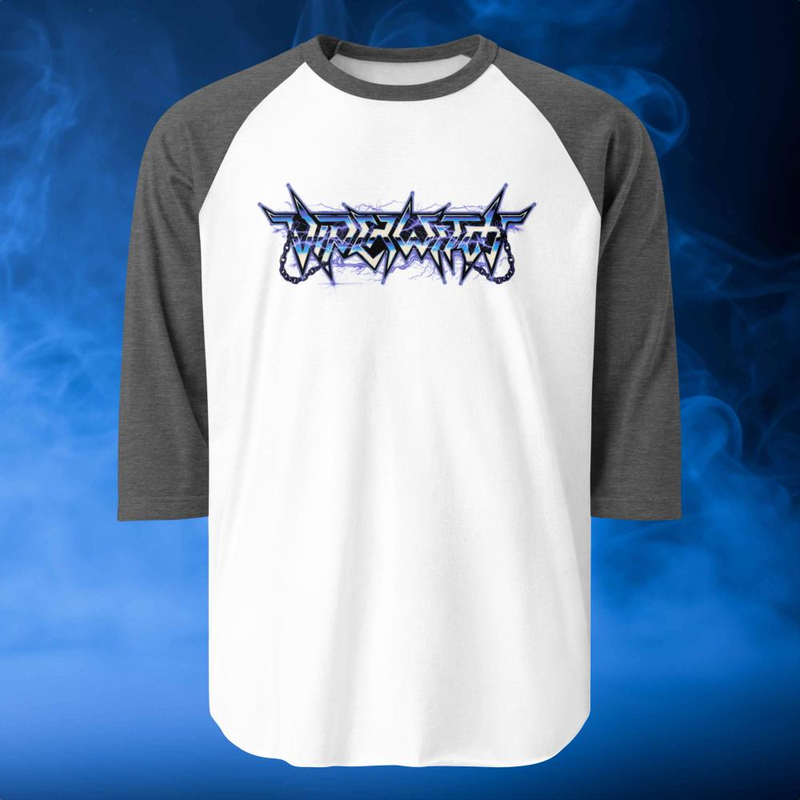3\4 Baseball Tee - Lightning (Unisex)