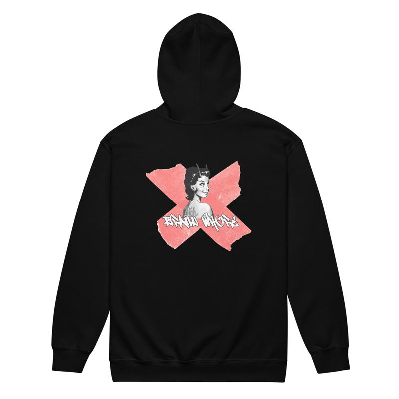Brand Whore Zip Up Hoodie