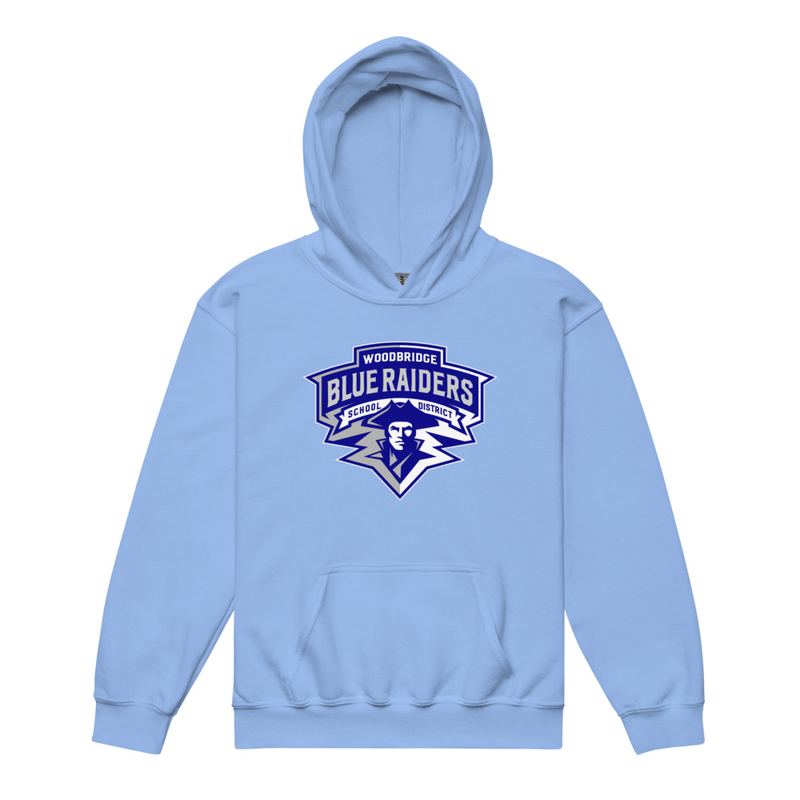 Woodbridge Youth heavy blend hoodie – XS, Carolina Blue