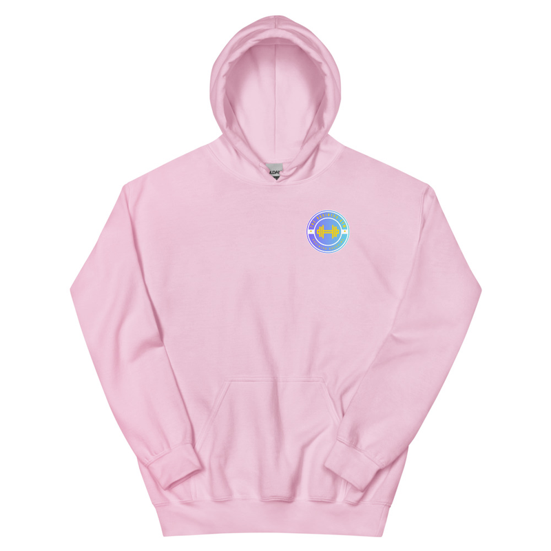Business Gym Premium Unisex Hoodie – S, Light Pink