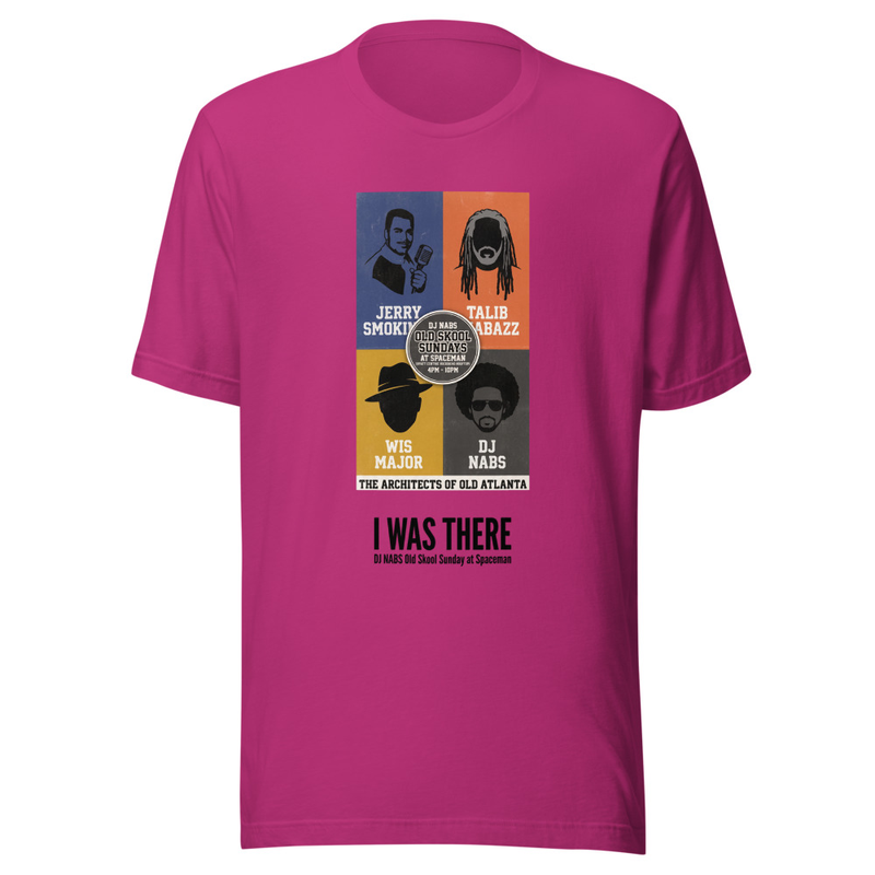 "I Was There" Old Skool Sunday at Spaceman - Old Atlanta T-Shirt