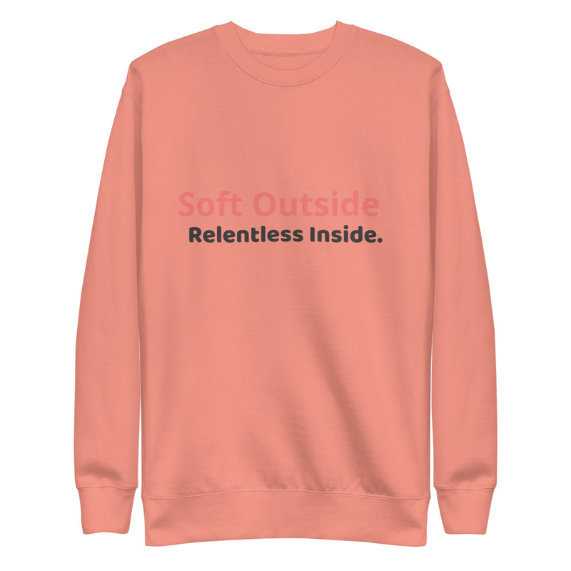 Soft outside. Relentless inside.  – XL, Dusty Rose