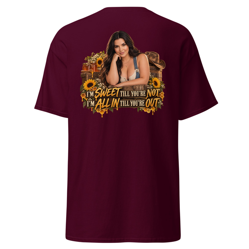 Cricket Adams Heavy On The Honey Unisex classic tee