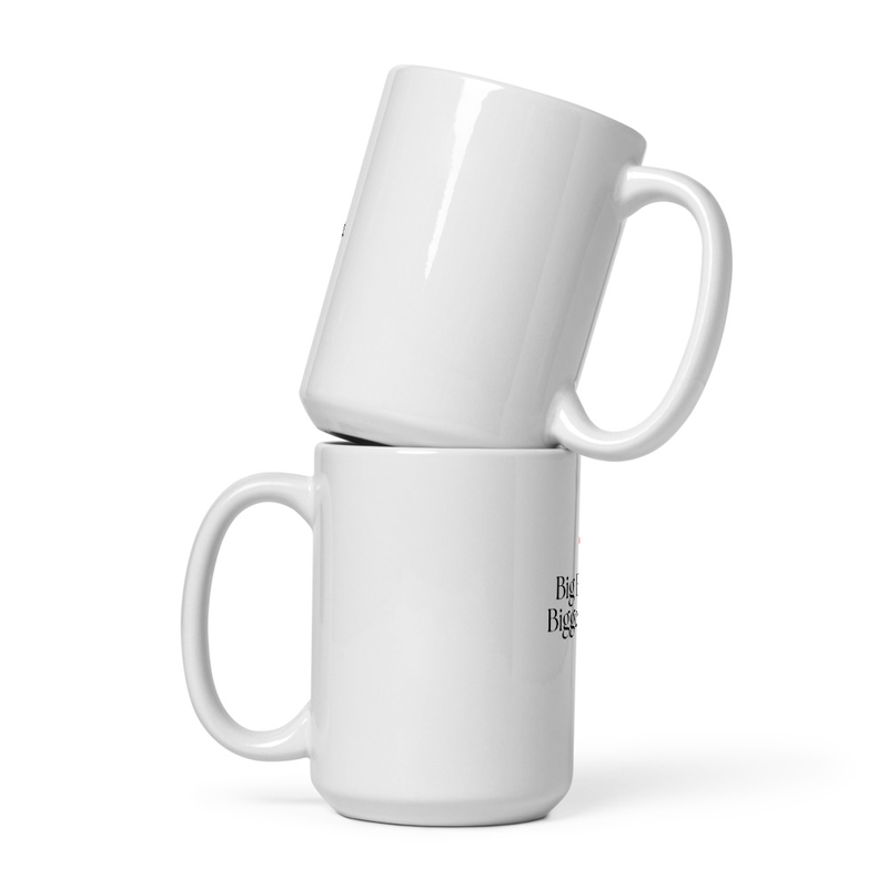 Big Energy. Bigger Vision Mug – 15 oz, White