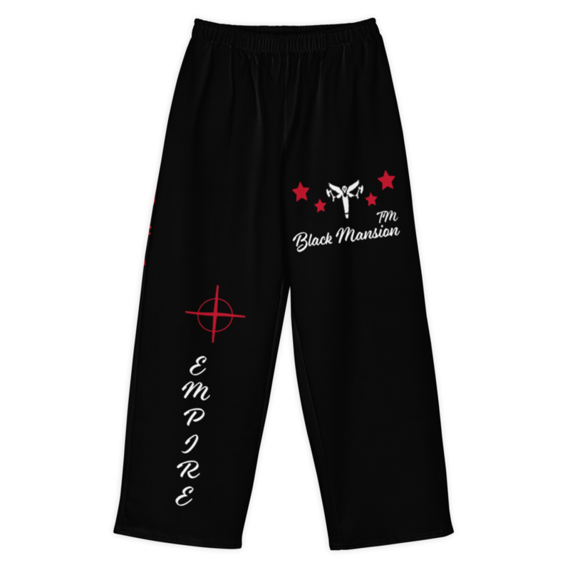 BLACK MANSION™ - PREMIUM COTTON WIDE LEG FIT PANTS