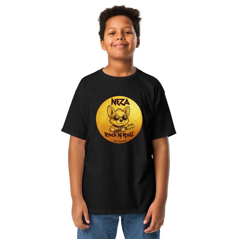 Playera NezaRock — Mini Rockero Original