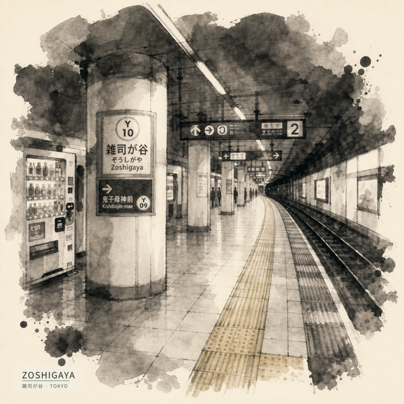 Zoshigaya(雑司が谷)のアートワーク
