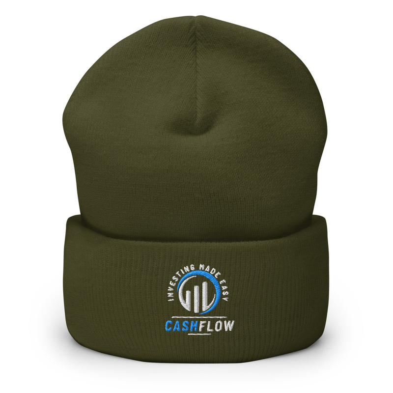 Cashflow Beanie v.1 – One size, Olive