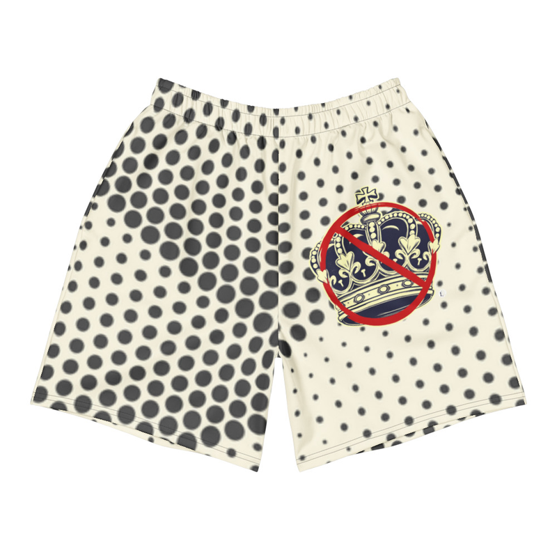 No kings-All-Over Print Unisex Athletic Long Shorts