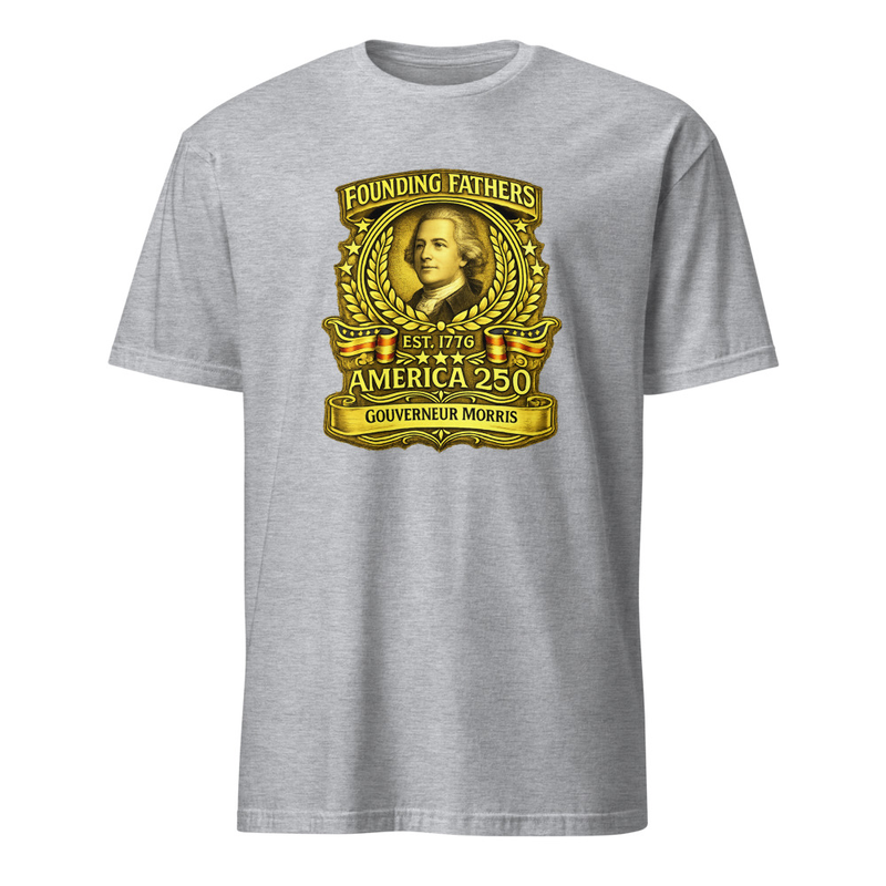 Gouverneur Morris Founders Series T-Shirt - Front Print
