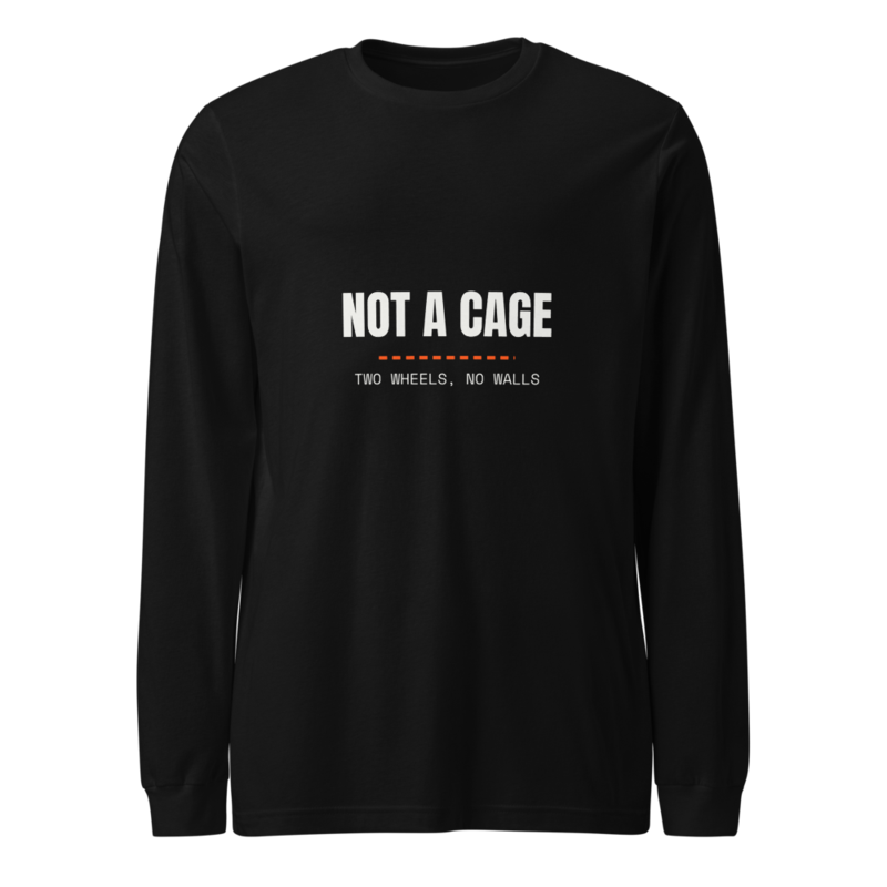 NOT A CAGE Long Sleeve mockup