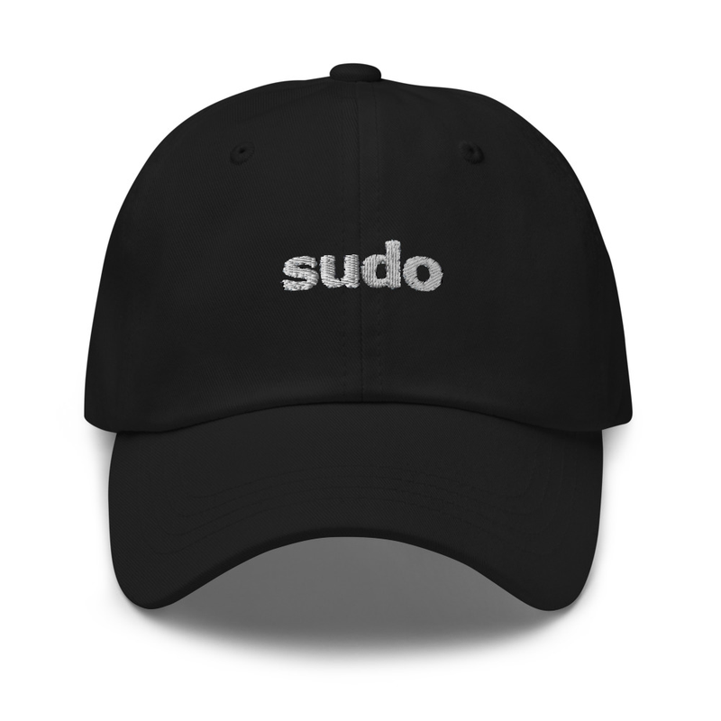 Superuser 'Sudo' Embroidered Cap