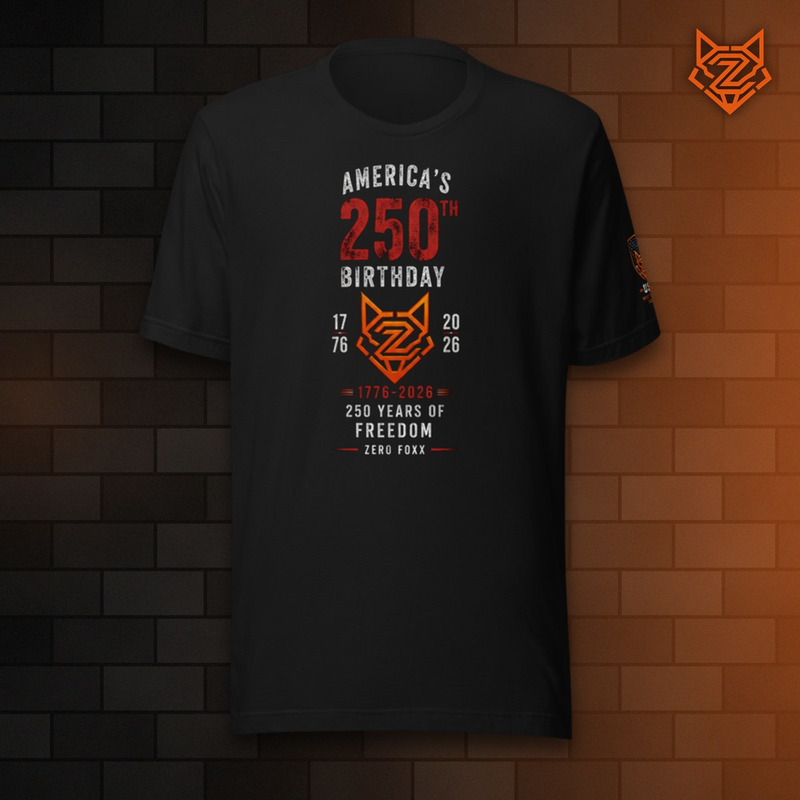 America's 250th — 250 Years of Freedom | Tee — Front