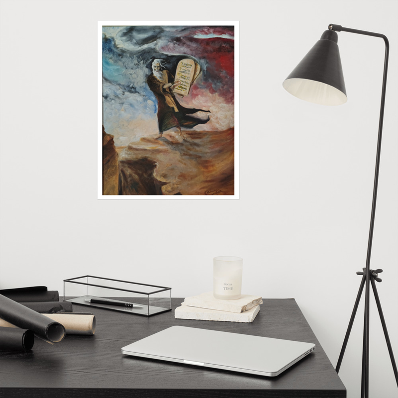 Moses Matte Print – 16″×20″
