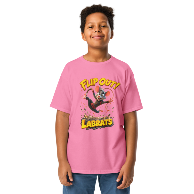 Twirl Tailspin Flip Out Kids T-Shirt
