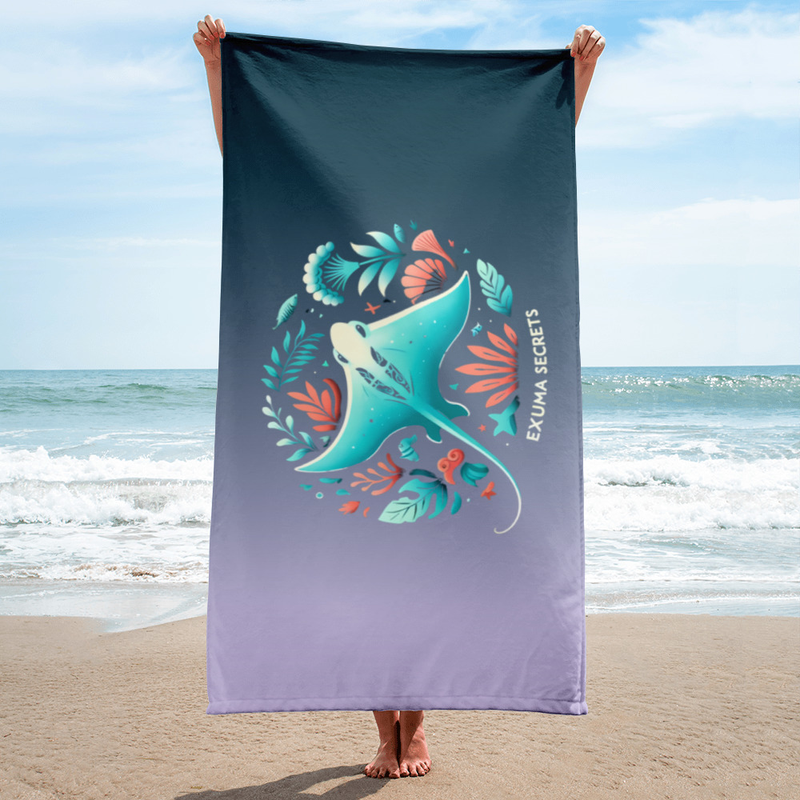 Mystic Ray Beach Towel