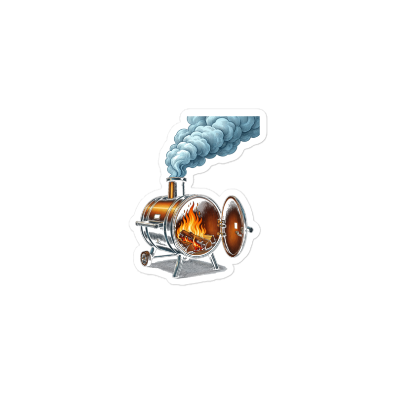 The Pit Sticker mockup