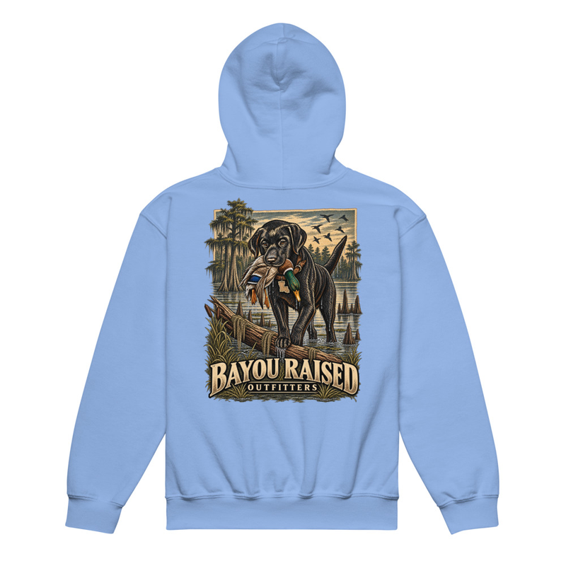 Youth Bayou Retriever Hoodie view 4 of 4