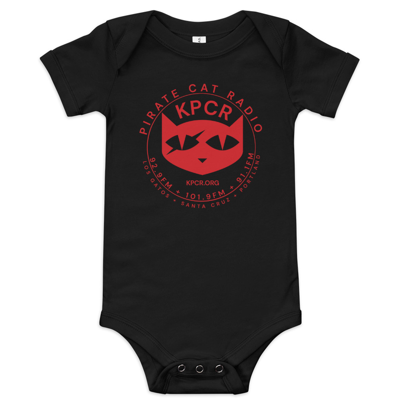 Pirate Cat Radio Baby short sleeve one piece