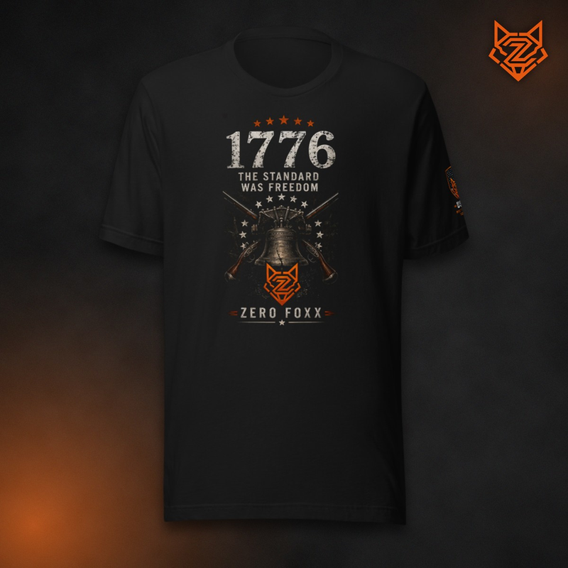 1776 — The Standard Was Freedom | Tee — Front