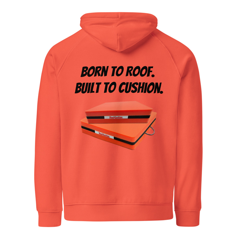 Born To Roof Cushion - Raglan Visibility Hoodie