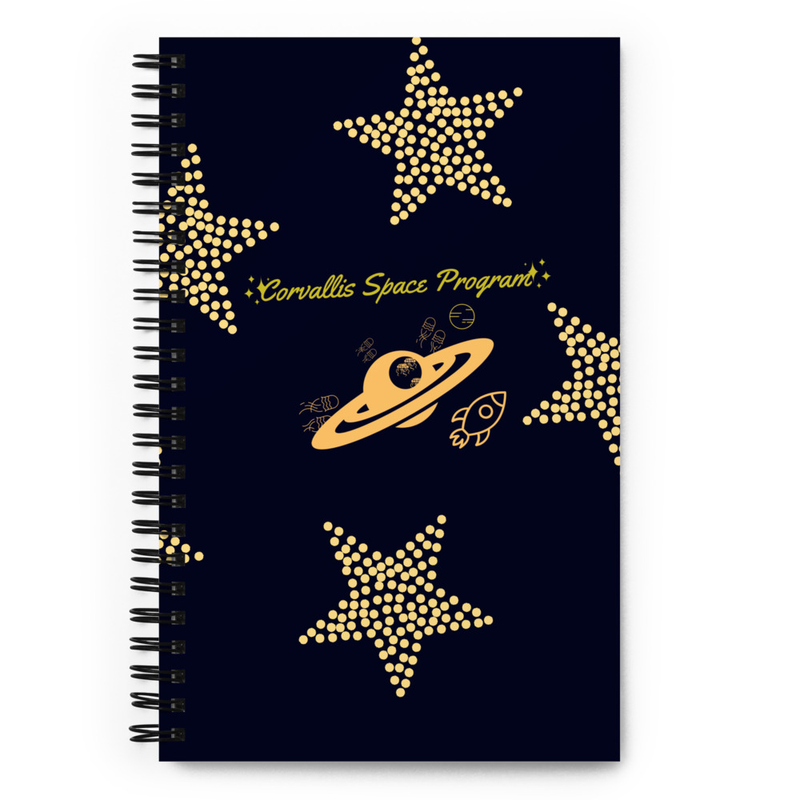 Corvallis Space Program - Spiral Notebook