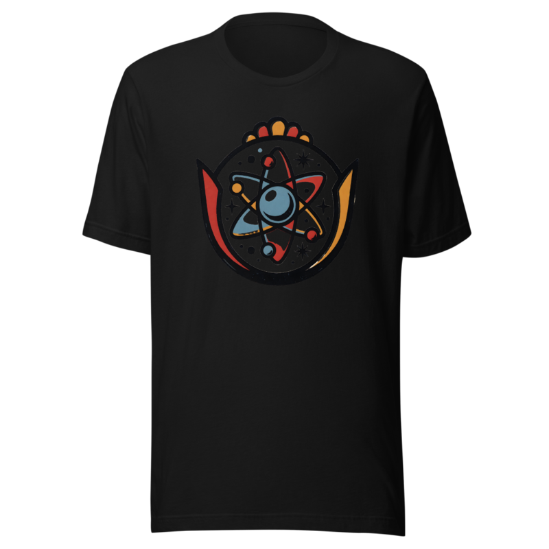 Googie Orbit Badge Tee (Artist Series) mockup