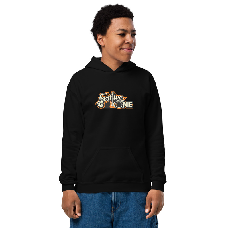Youth Festive One logo Hoodie (Dark)