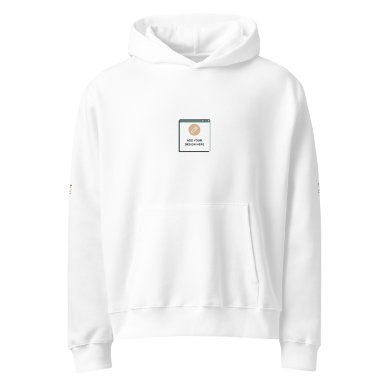 Oversized heavyweight hoodie / S