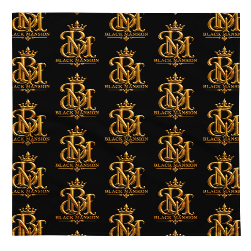 BLACK MANSION™ - LARGE BANDANA