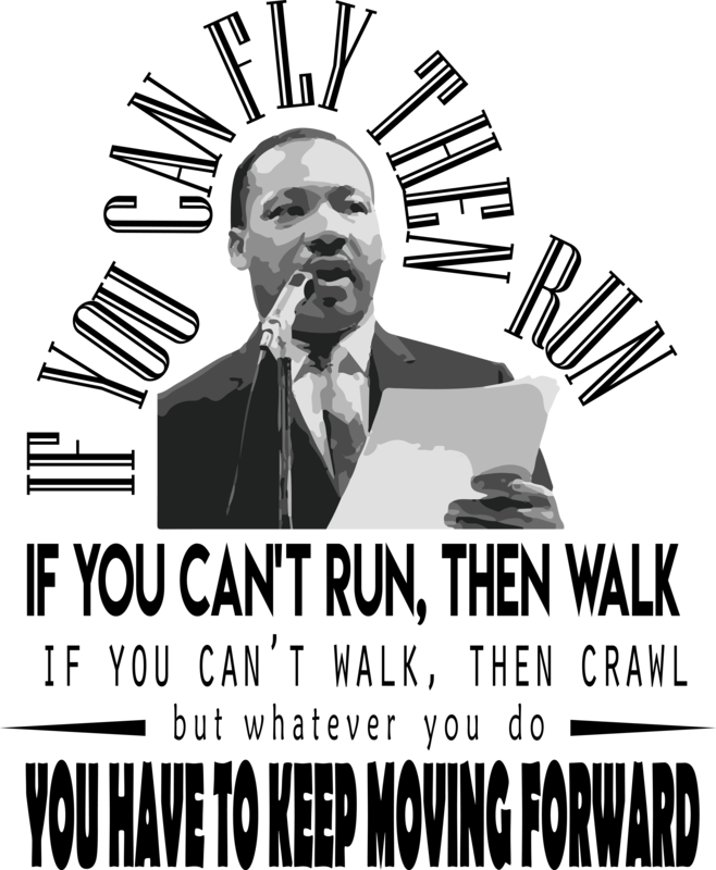 Martin Luther King Jr - Motivational Speech Unisex t-shirt