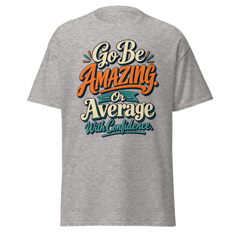 Be Amazing - Unisex classic tee – 2XL, Sport Grey