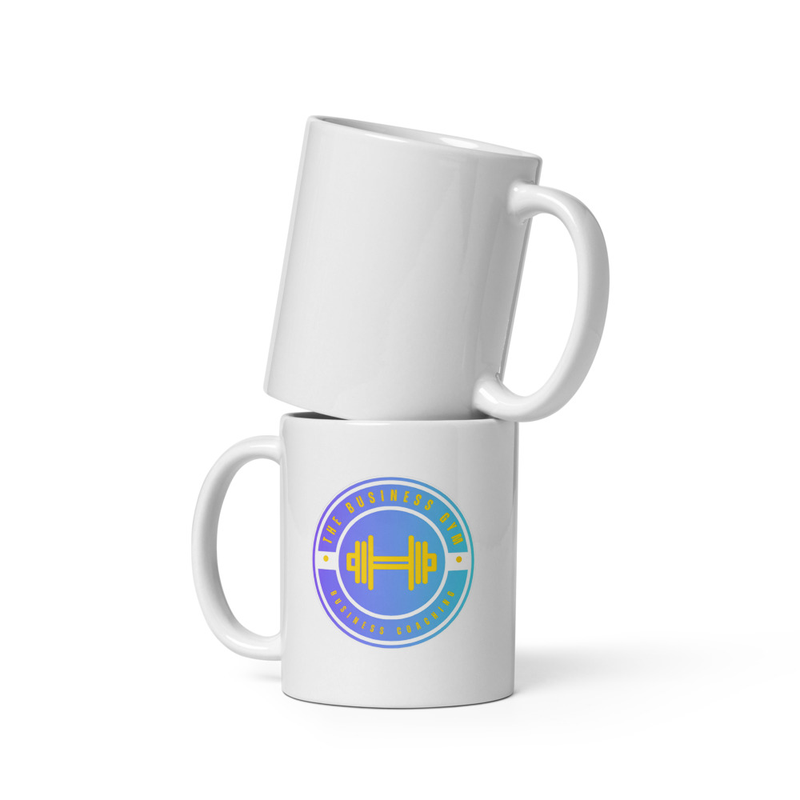 Business Gym CEO White Glossy Mug