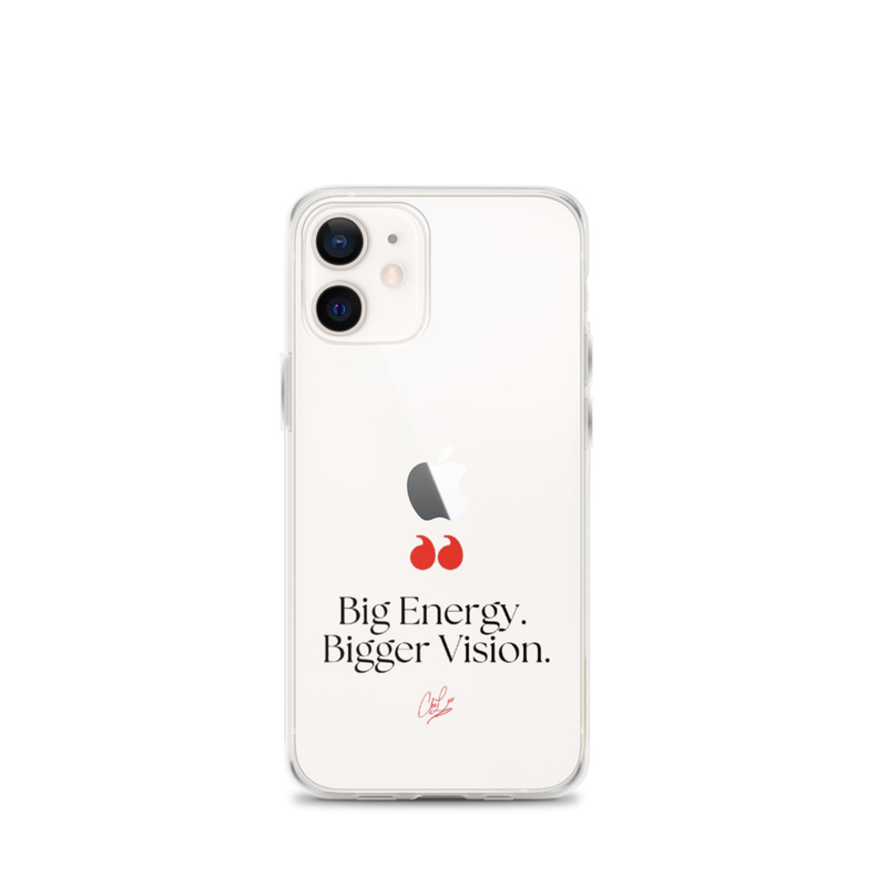 Big Energy. Bigger Vision. Clear Case for iPhone® – iPhone 12 mini