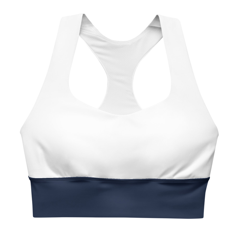 blue diana Sports Bra