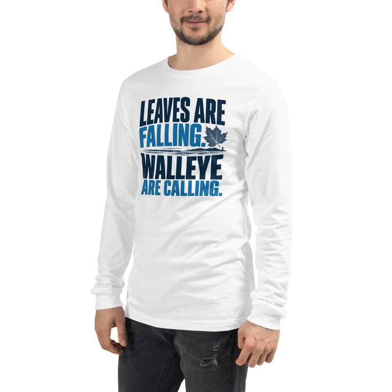 Unisex Long Sleeve Walleye Calling