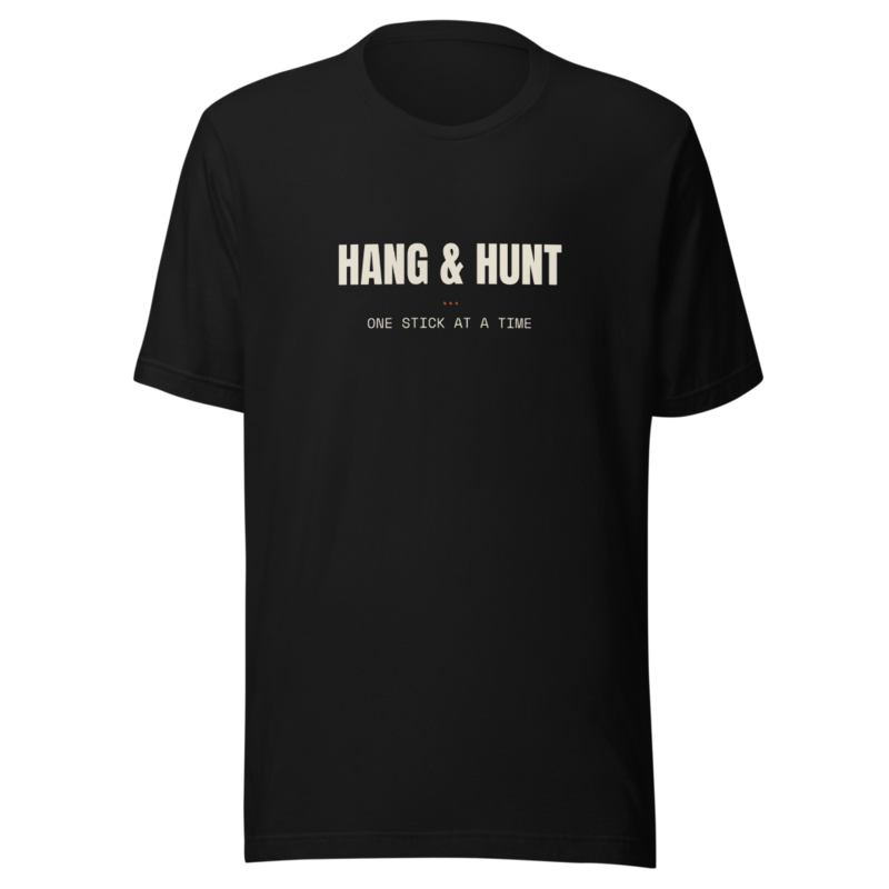 HANG & HUNT Tee mockup