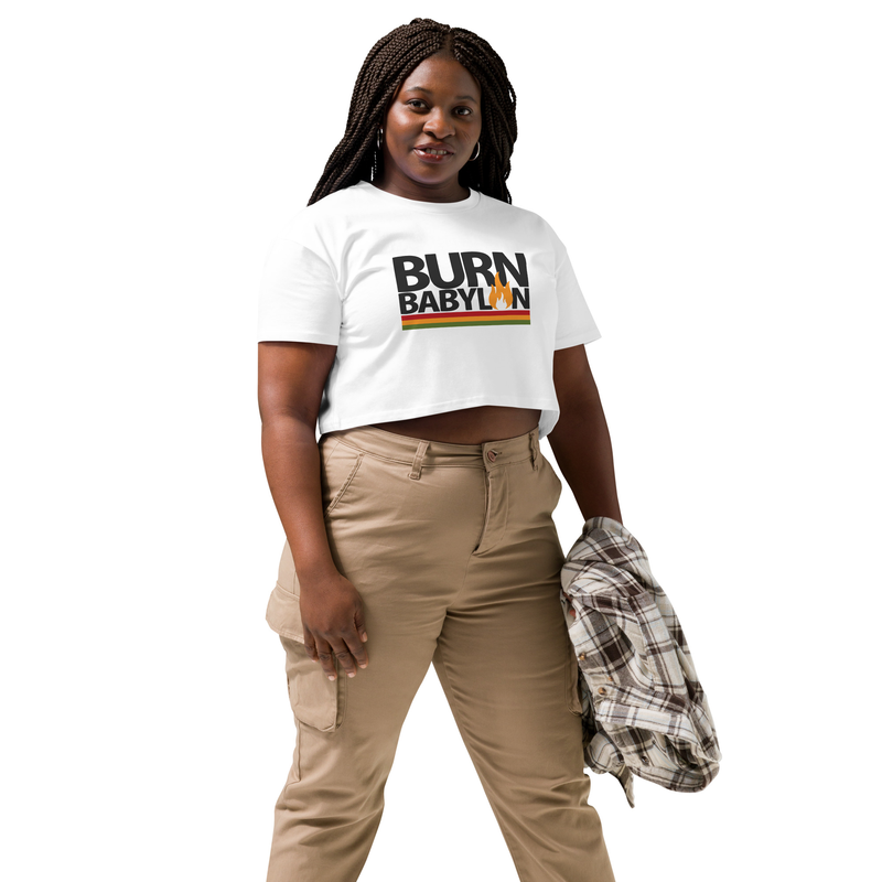 Burn Babylon Women’s crop top