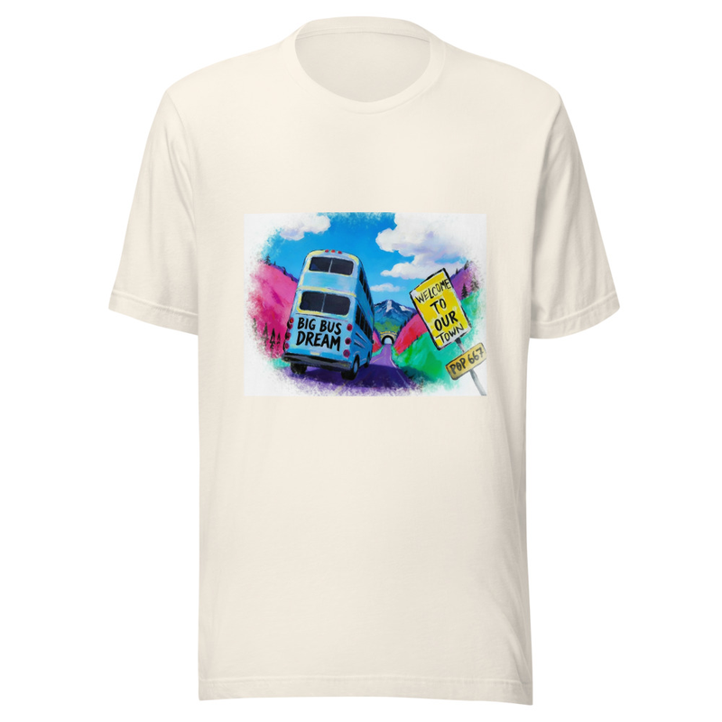 Limited Edition Big Bus Dream Unisex t-shirt, Bella + Canvas