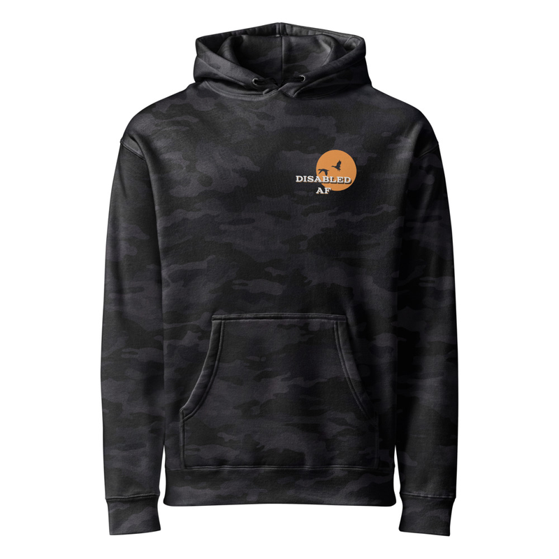 Pusch Ultra Hoodie – S, Black Camo
