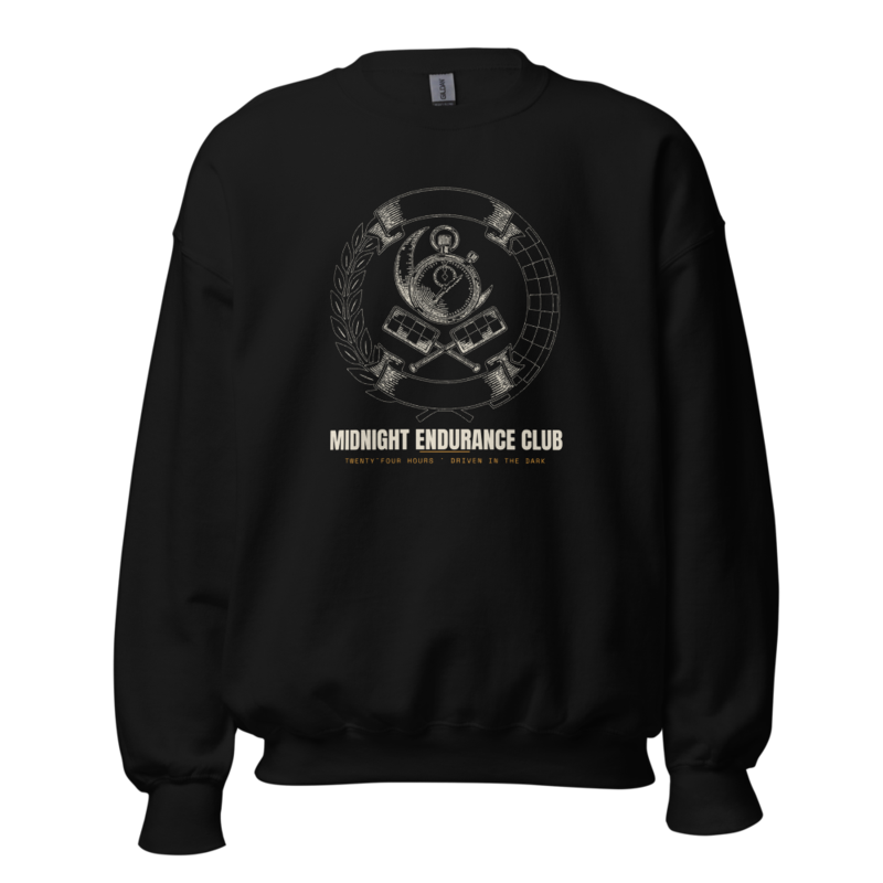 The Midnight Club Crewneck mockup